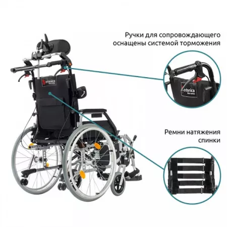 Кресло - коляска Comfort 400 UU (ДЦП) ОРТОНИКА (1)